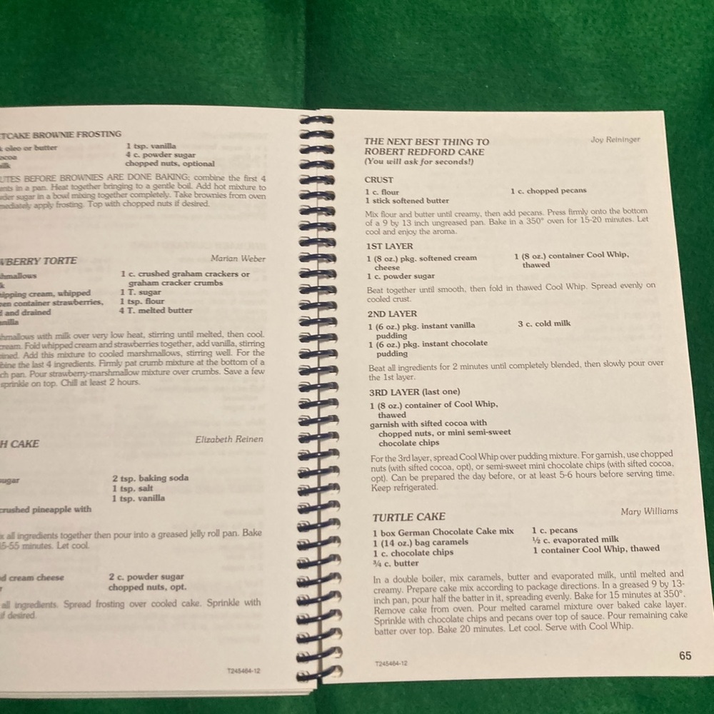 Vintage 2013 American Legion Auxillary Cookbook Unit 333 Sun Prairie WI - Picture 9 of 10